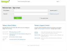 Tablet Screenshot of my.tempoaccounting.com